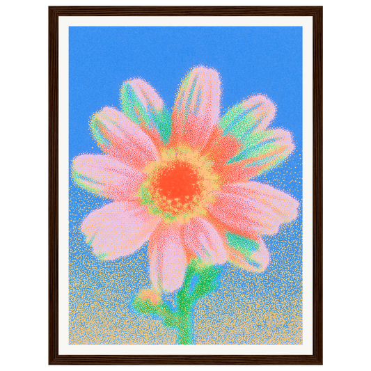 Soft Bloom — s0_framed_dark_wood