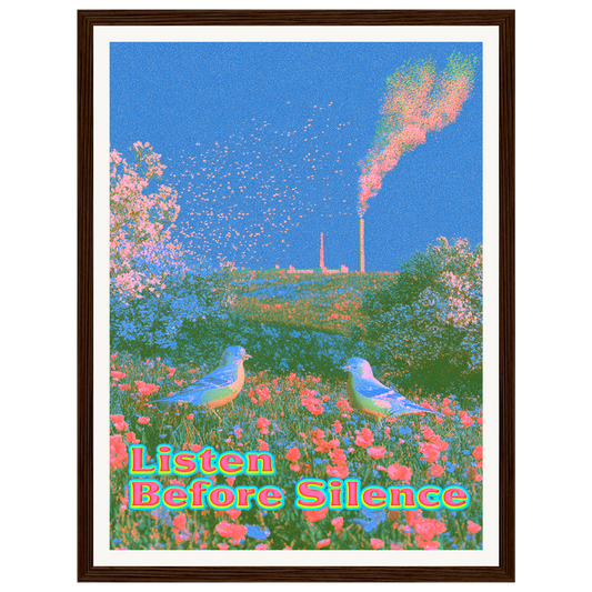 Quiet Bloom — s0_framed_dark_wood