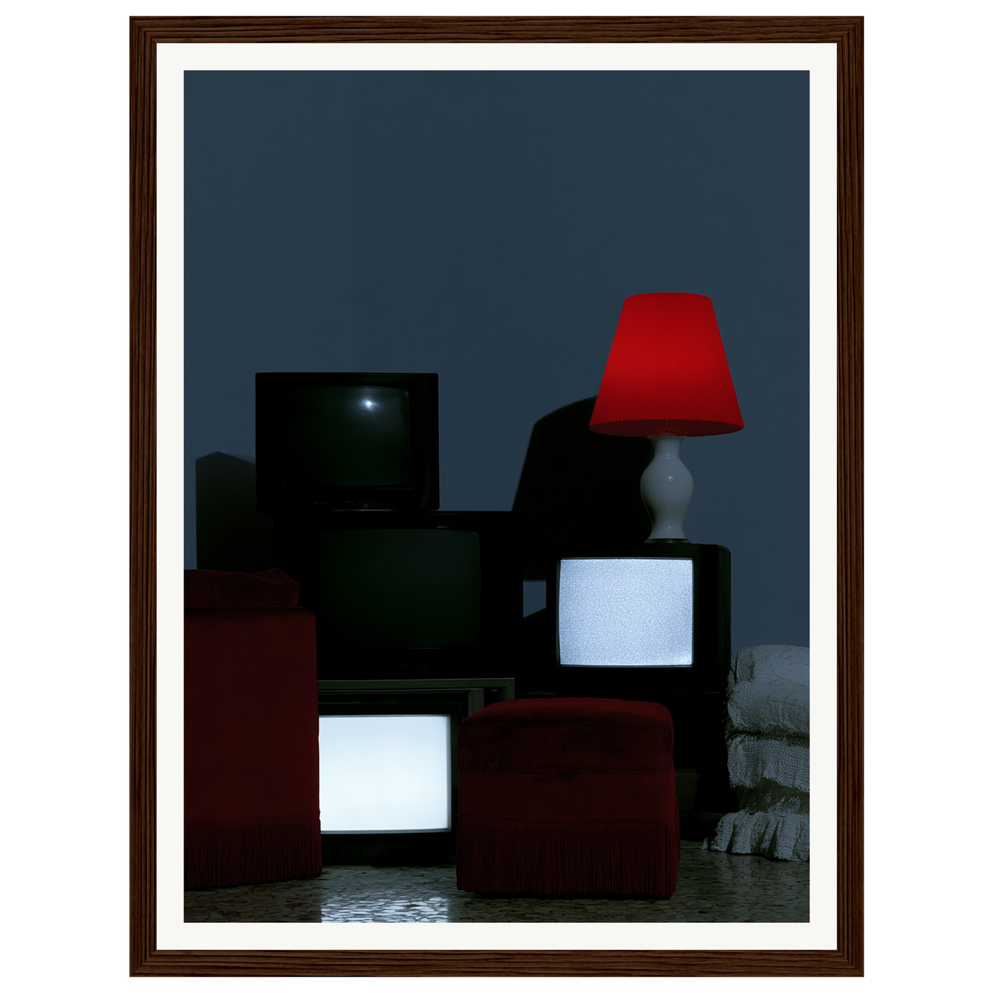 Late Night Static — s0_framed_dark_wood