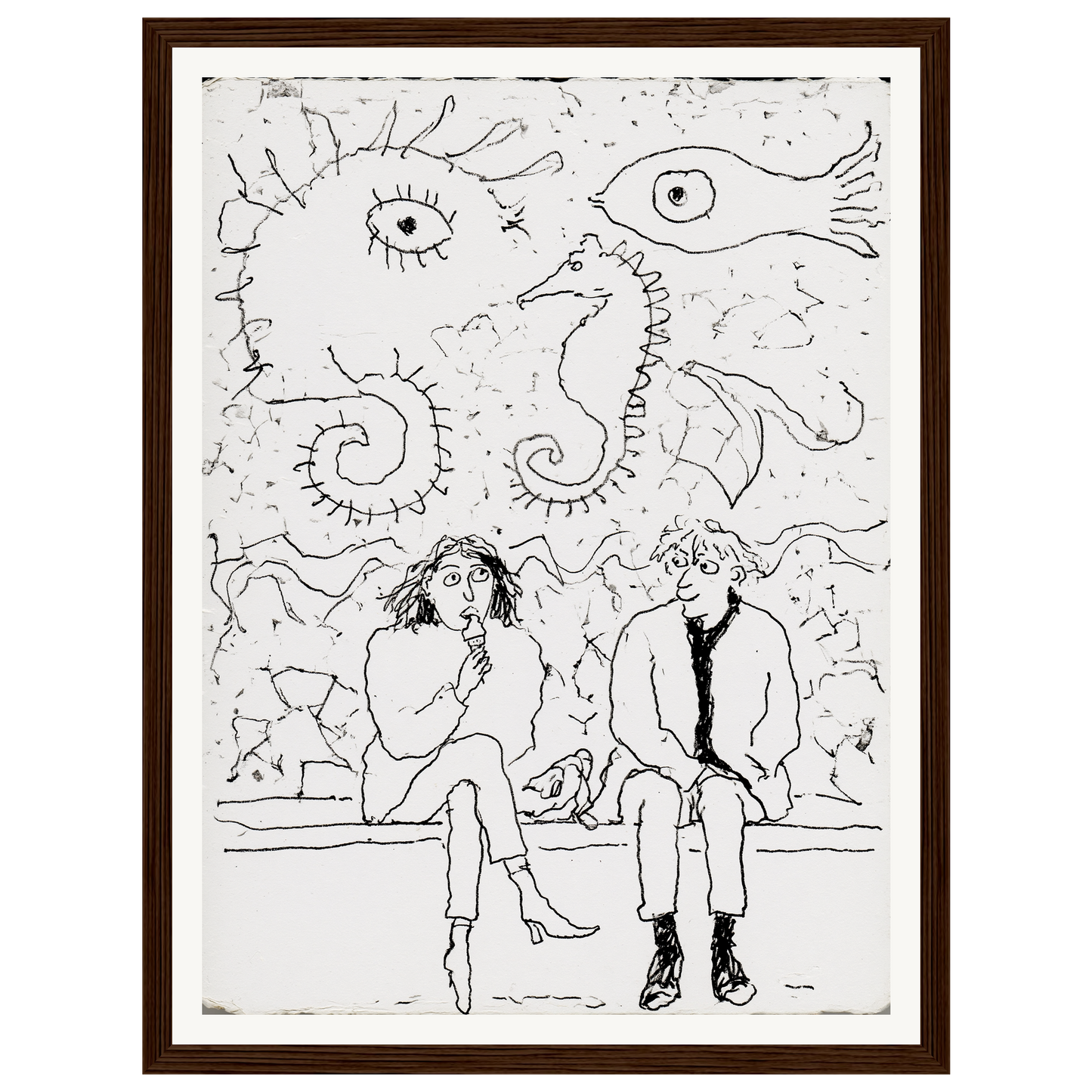 Sea Dream — s0_framed_dark_wood