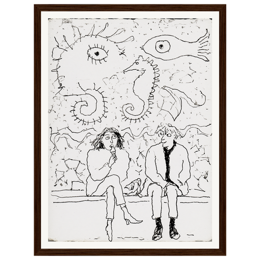 Sea Dream — s0_framed_dark_wood
