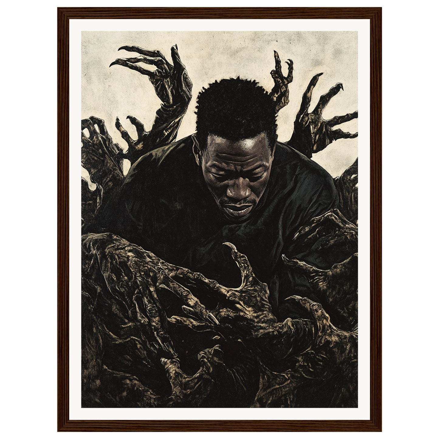 Dark Reach — s0_framed_dark_wood