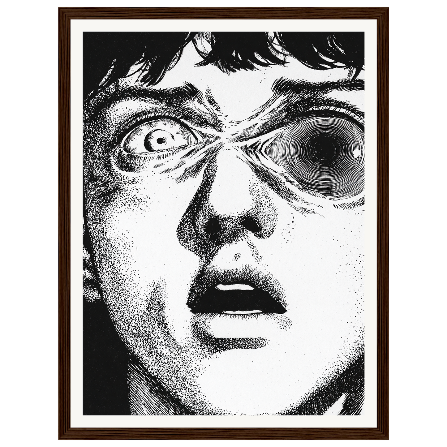 Frozen Fear — s0_framed_dark_wood