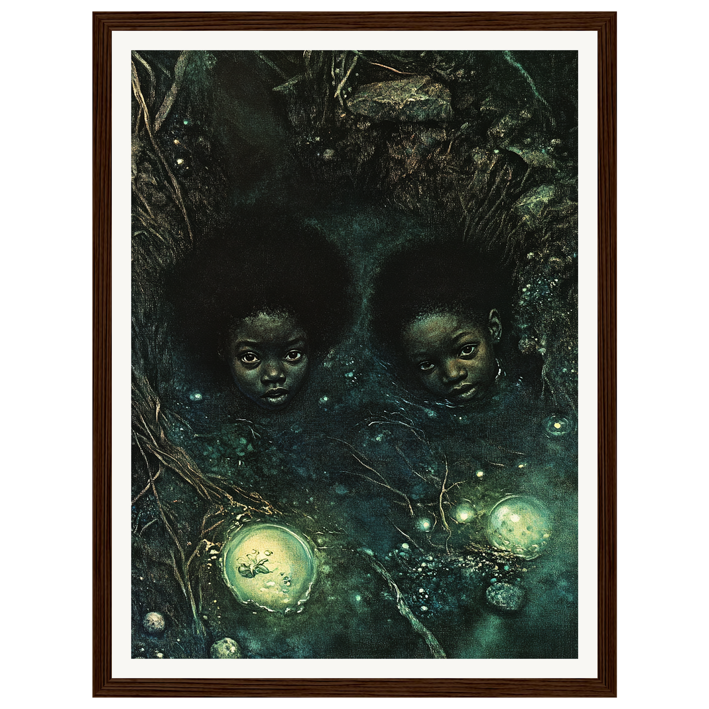 Hidden Spirits — s0_framed_dark_wood