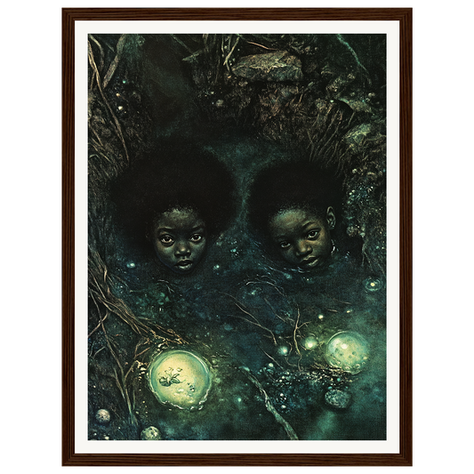 Hidden Spirits — s0_framed_dark_wood