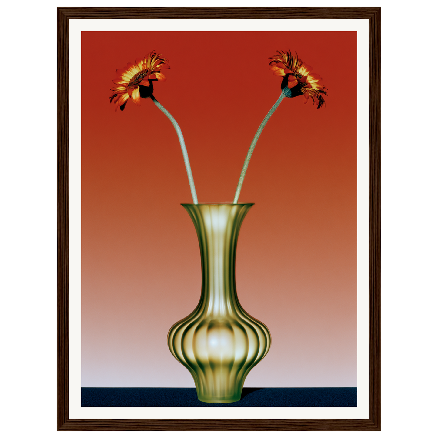 Fading Bouquet — s0_framed_dark_wood
