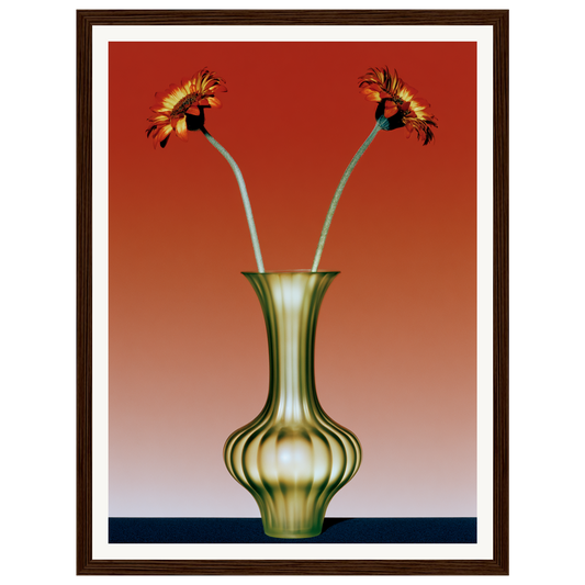 Fading Bouquet — s0_framed_dark_wood