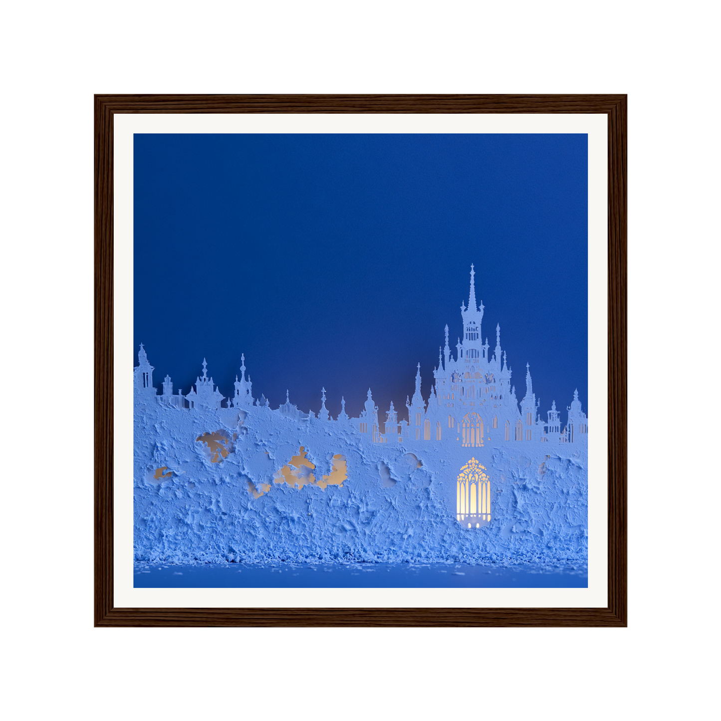 Winter Dream — s0_framed_dark_wood