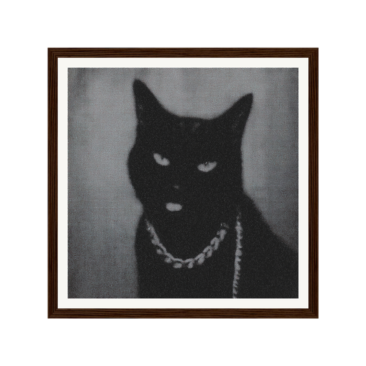 Midnight Prowl — s0_framed_dark_wood