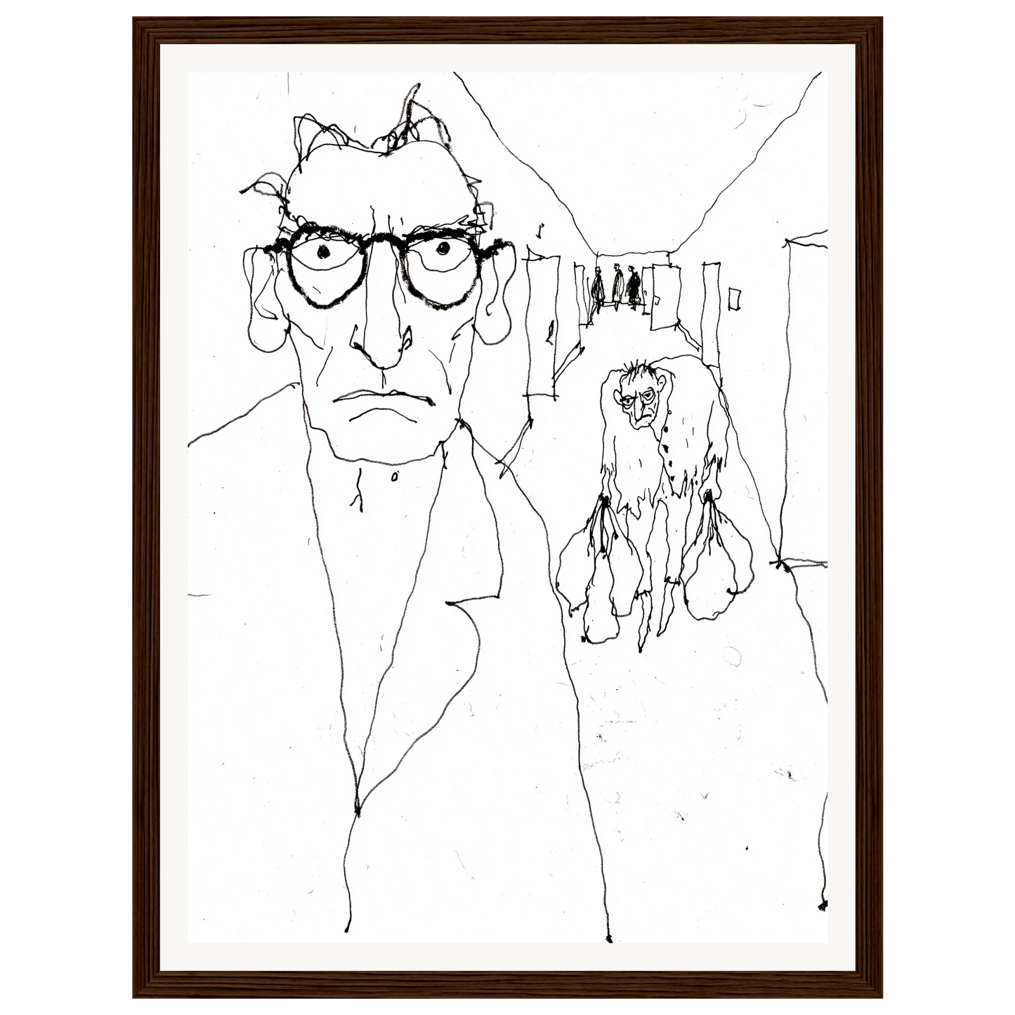 Old Friend — s0_framed_dark_wood