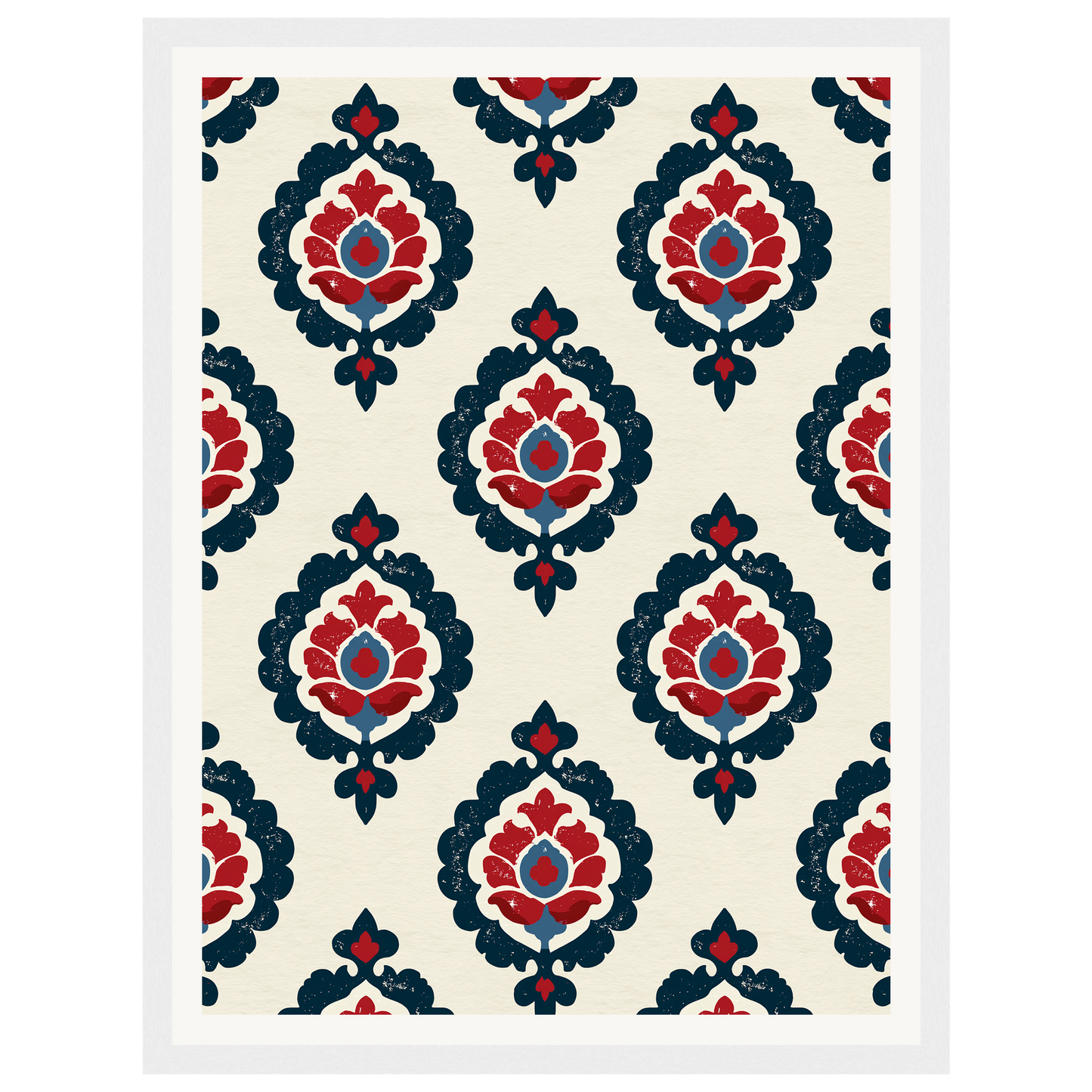 Royal Pattern — s0_framed_white