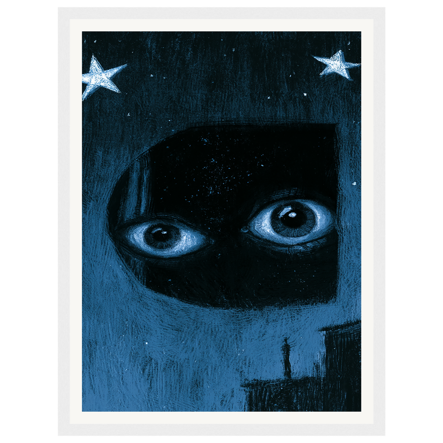 Quiet Watcher — s0_framed_white
