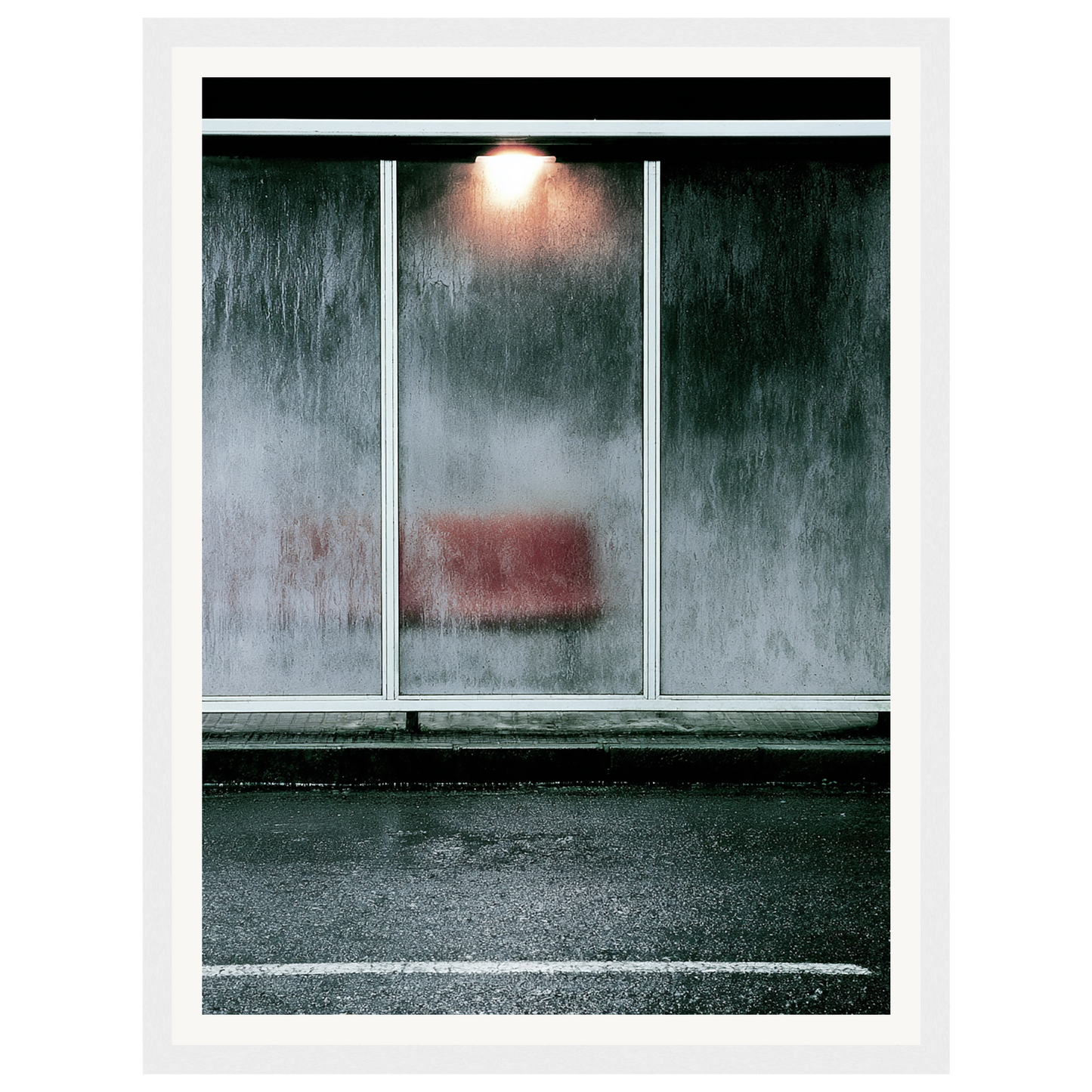 Rainy Window — s0_framed_white