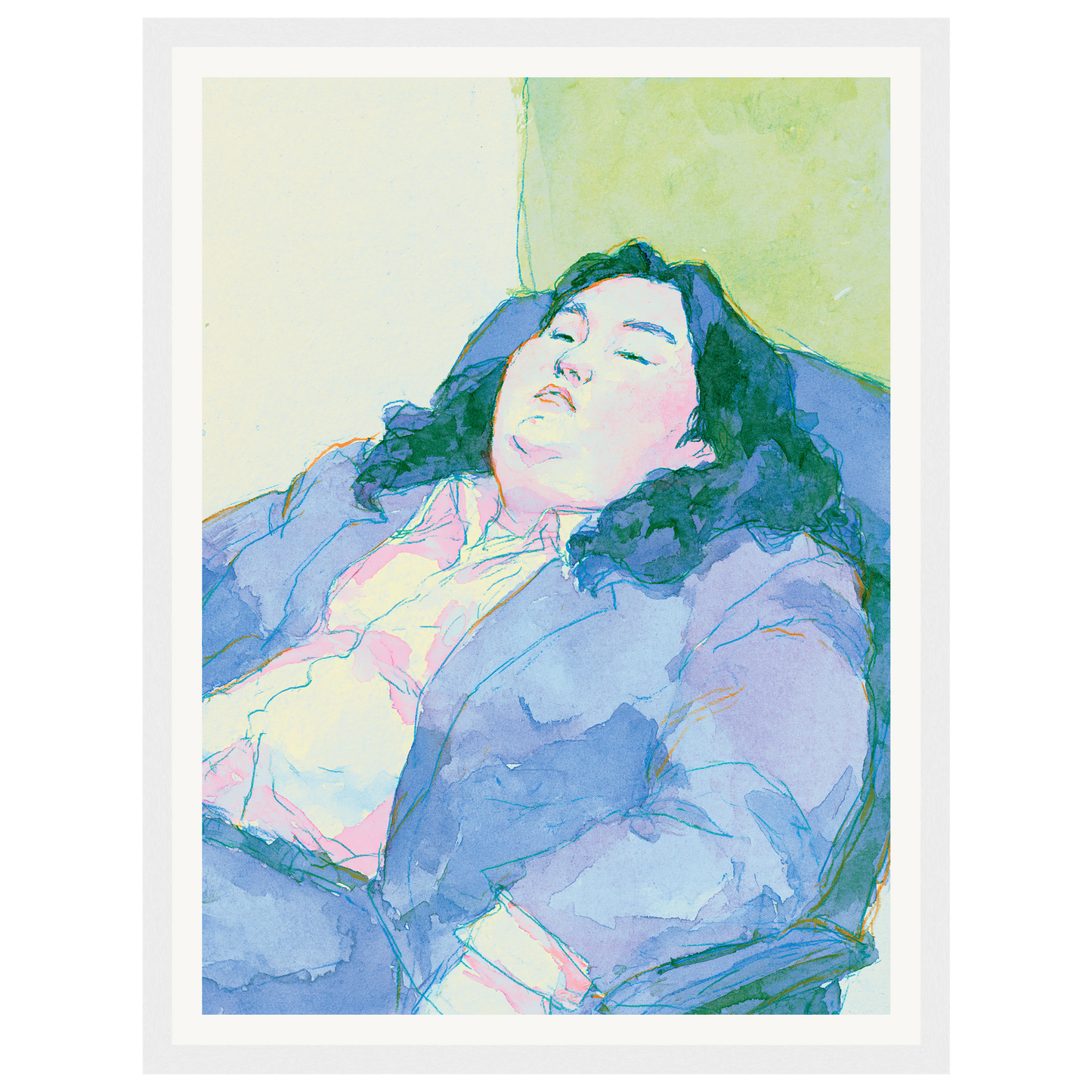 Soft Slumber — s0_framed_white