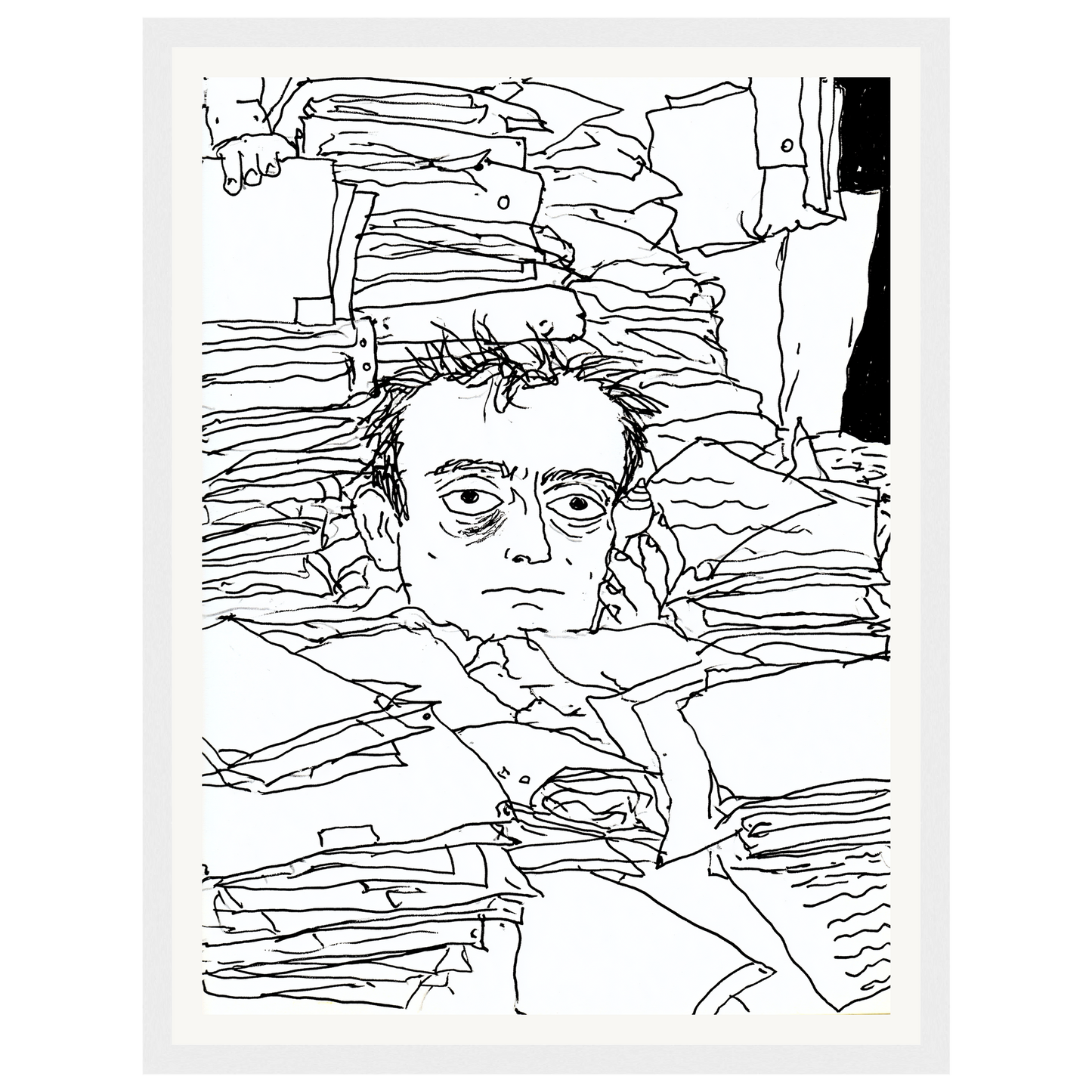 Busy Mind — s0_framed_white