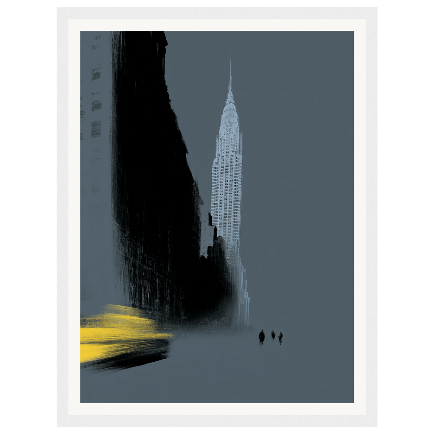 Yellow Cab — s0_framed_white