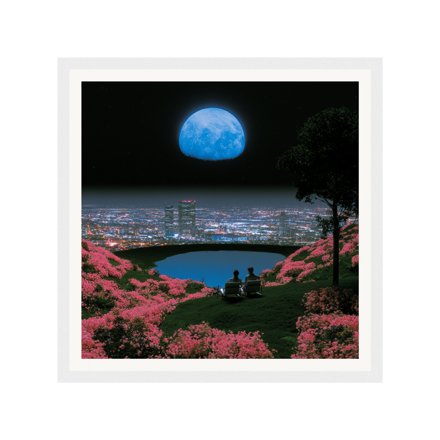 Moonlit Night — s0_framed_white