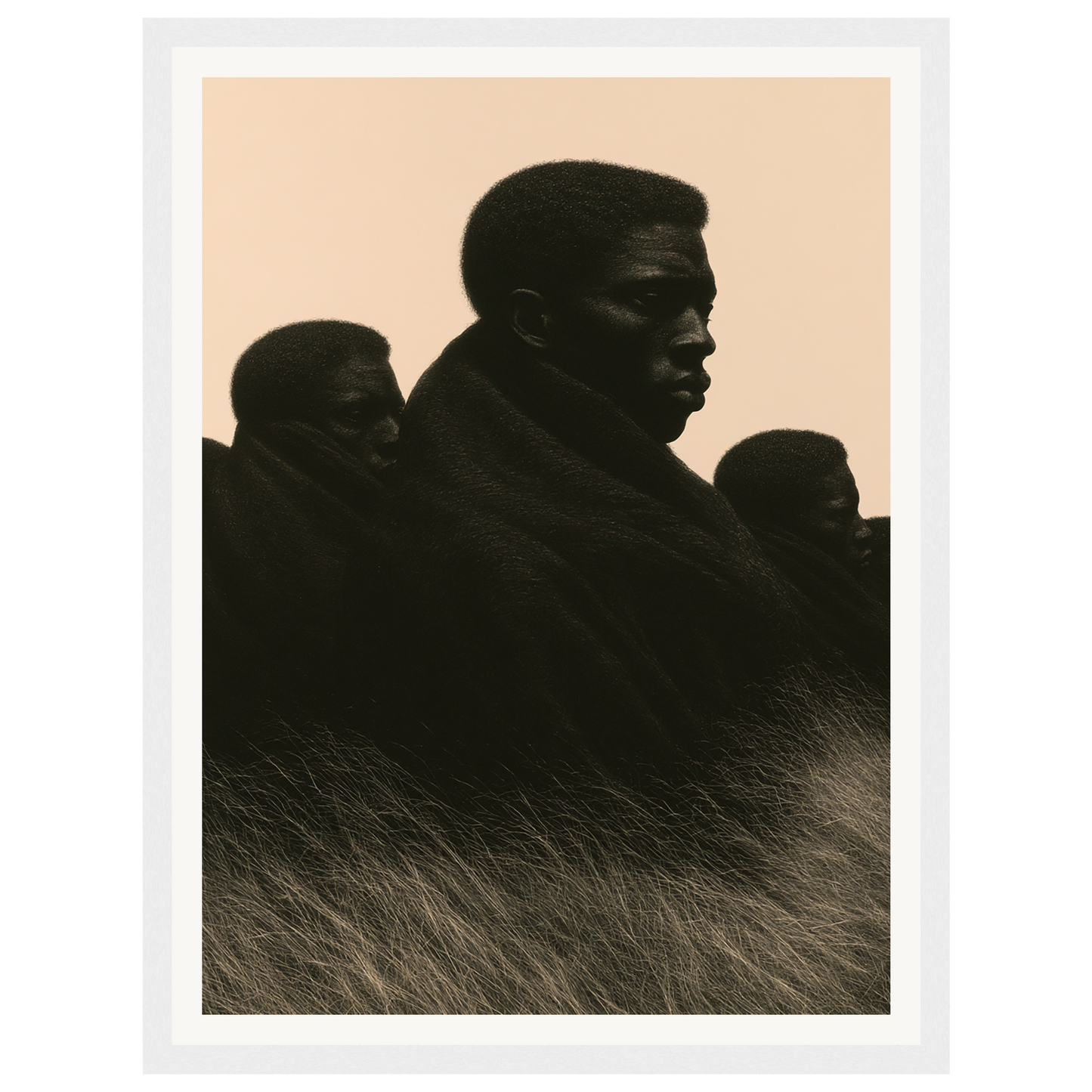 Silent Gathering — s0_framed_white