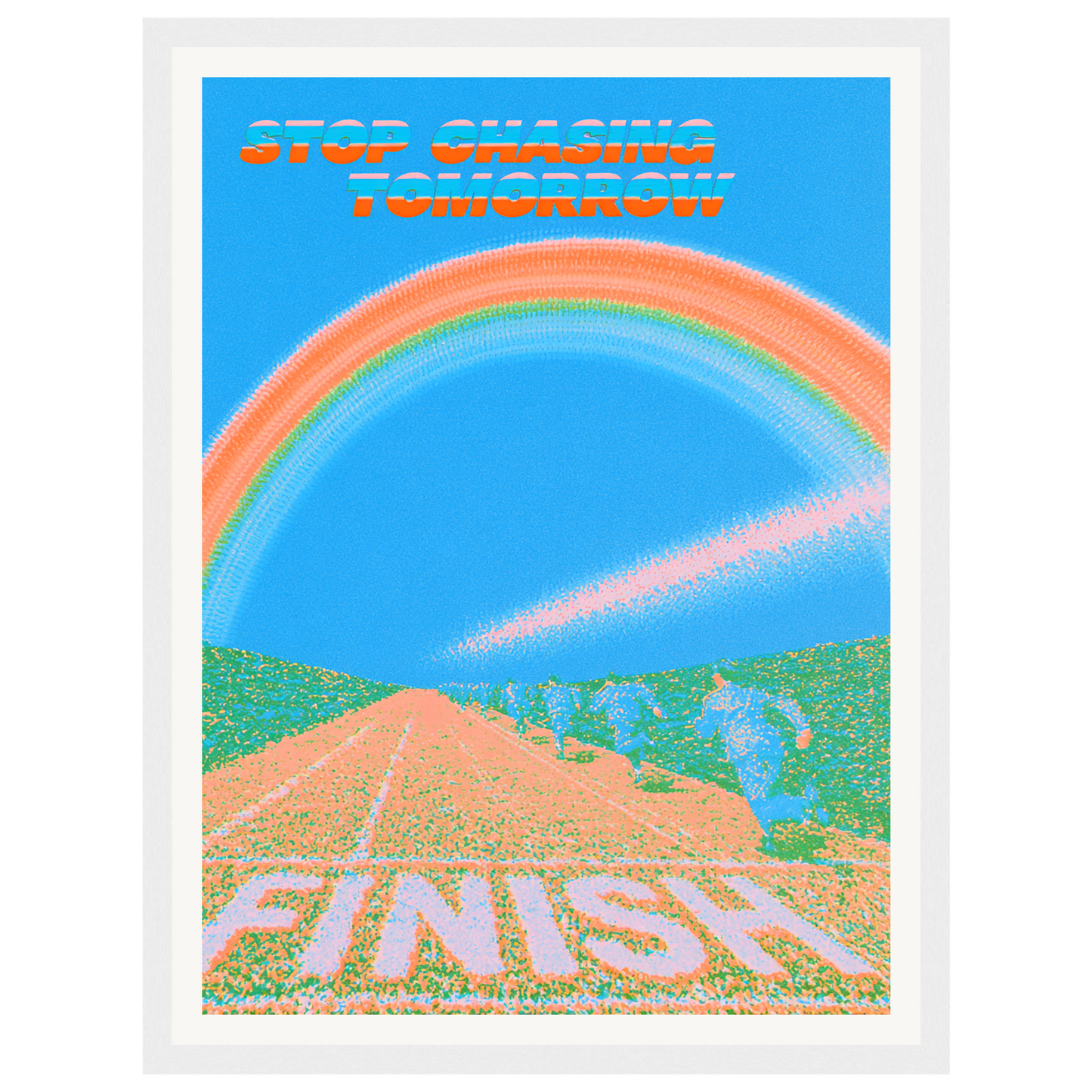 Finish Line — s0_framed_white