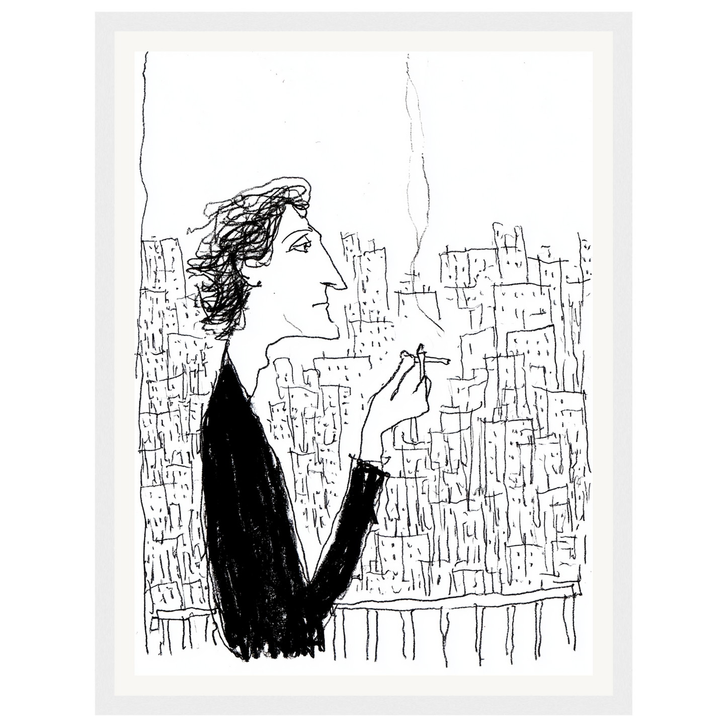 City Nights — s0_framed_white