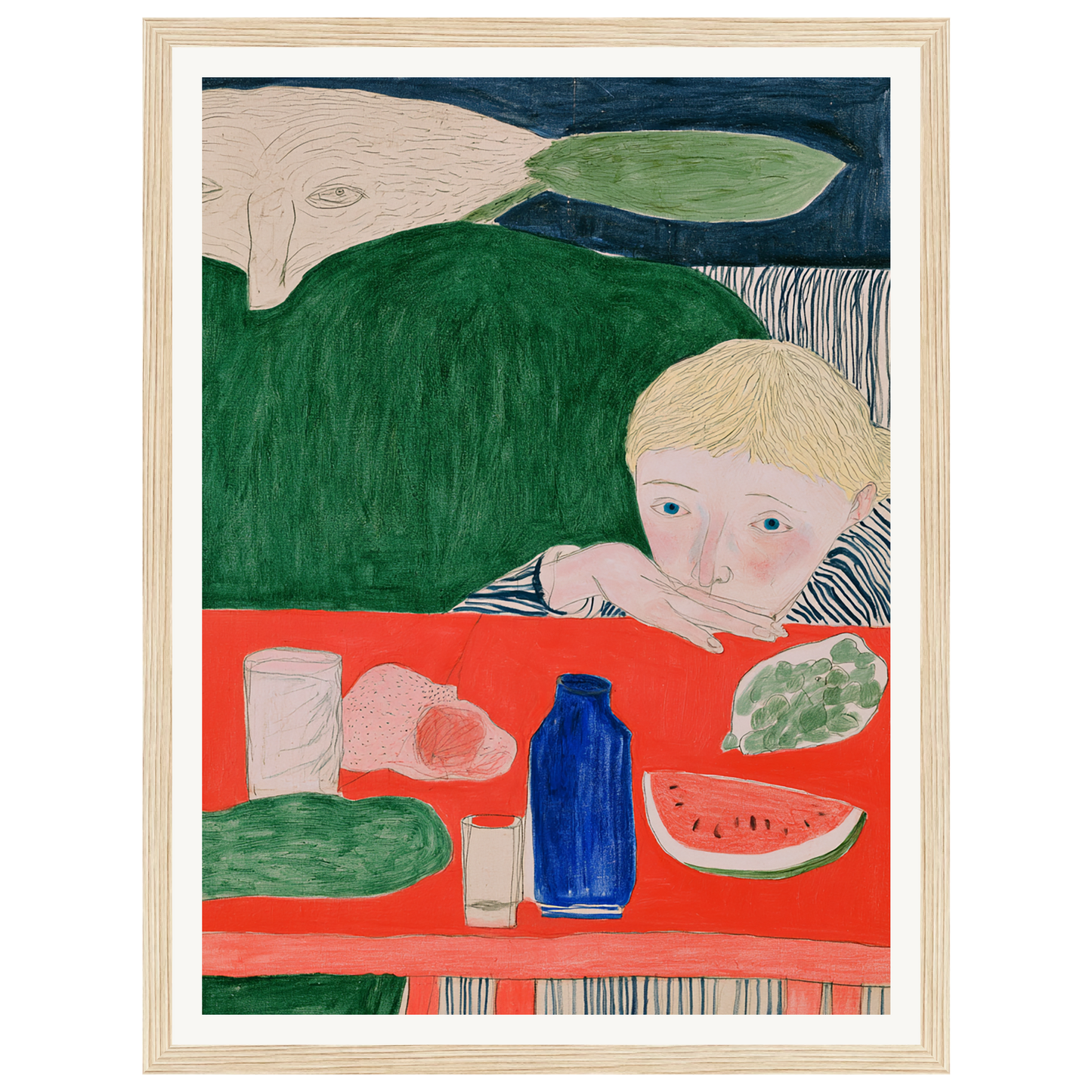 Summer Table — s0_framed_wood