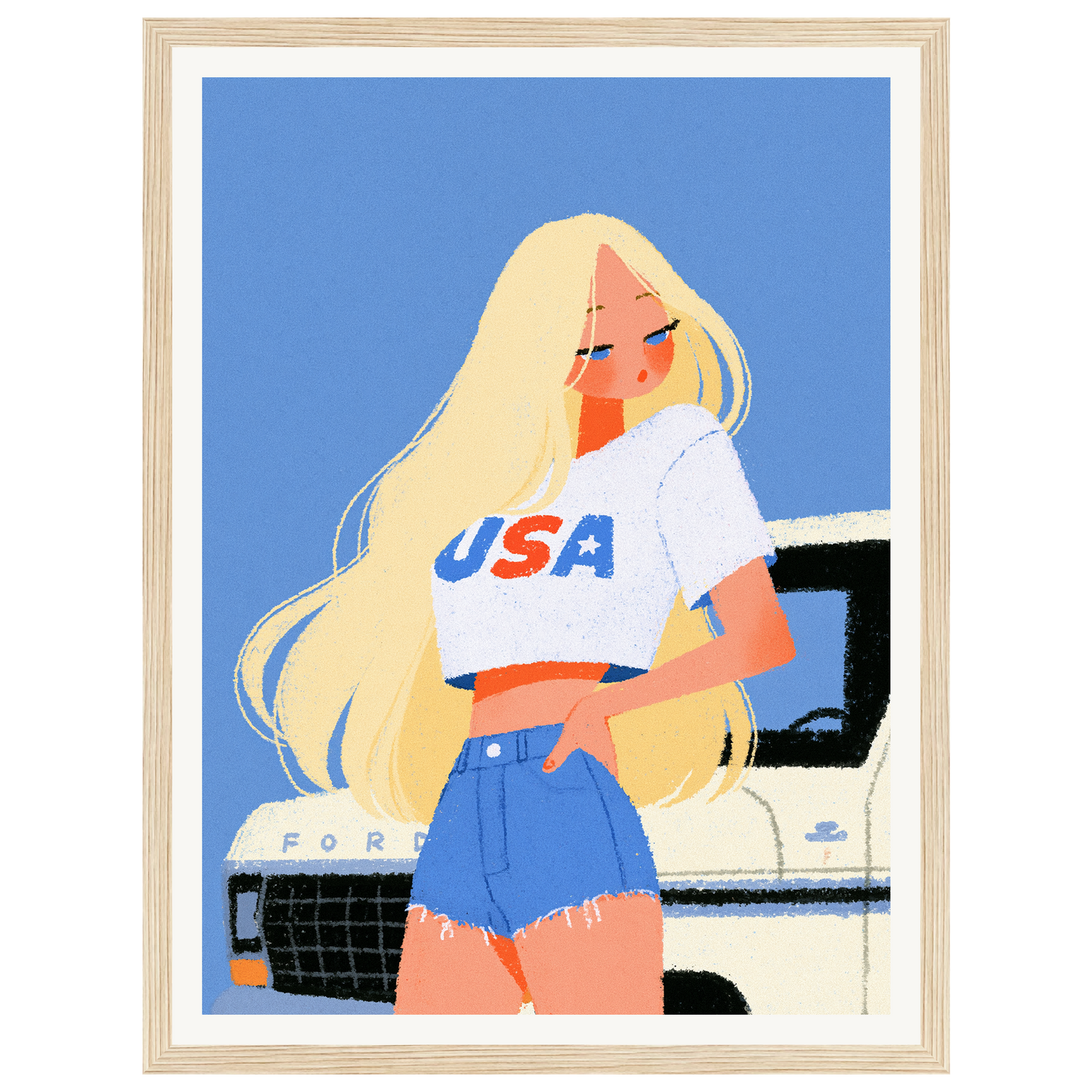 American Summer — s0_framed_wood