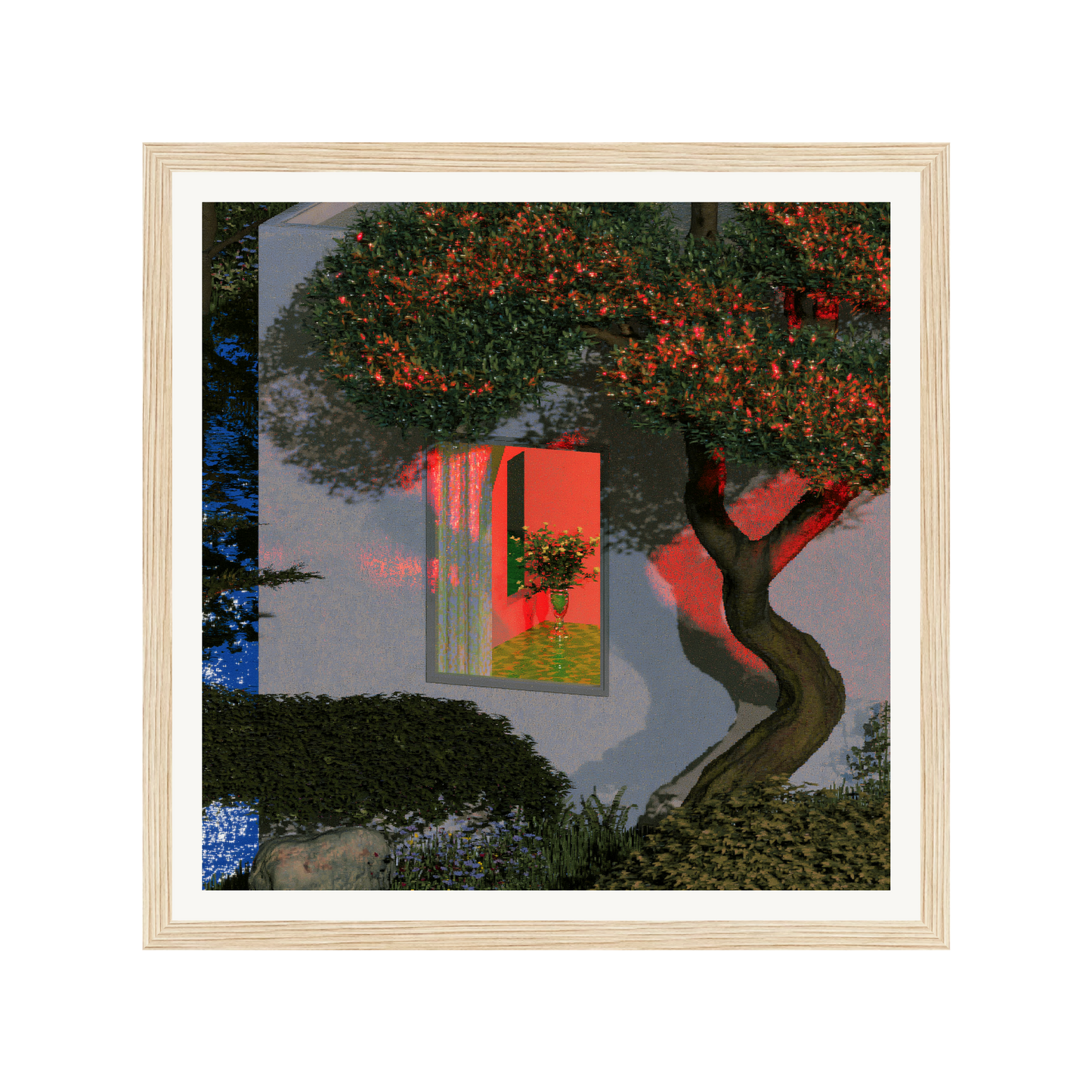 Hidden Garden — s0_framed_wood