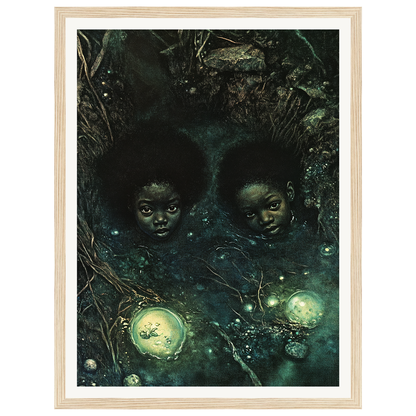 Hidden Spirits — s0_framed_wood
