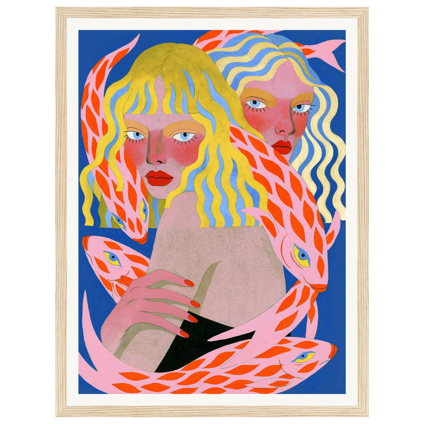 Sister Flame — s0_framed_wood