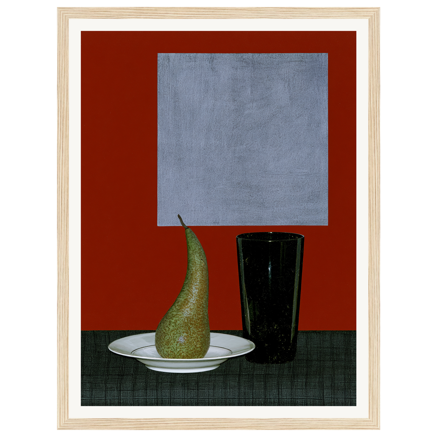 Still Life Pear — s0_framed_wood