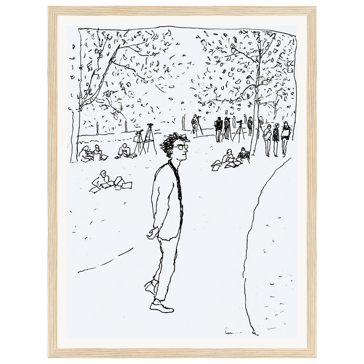 Quiet Park — s0_framed_wood