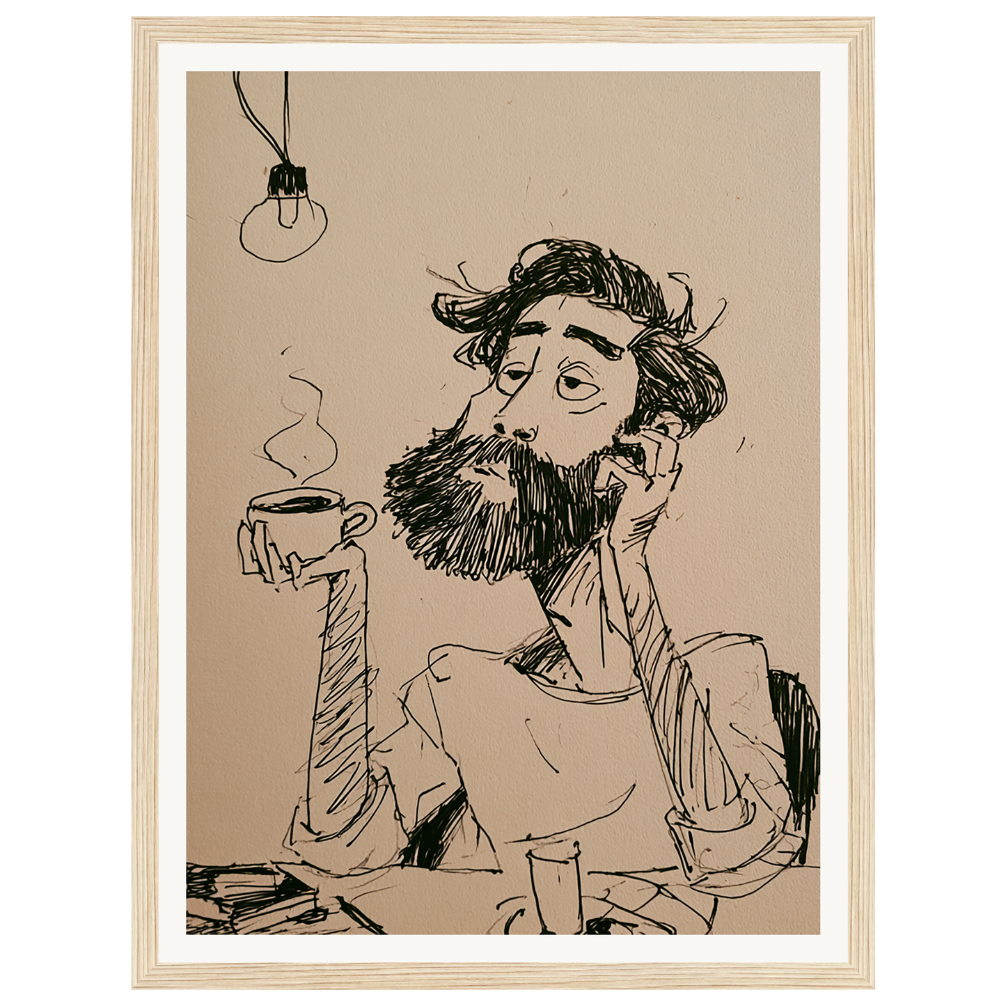 Morning Ritual — s0_framed_wood