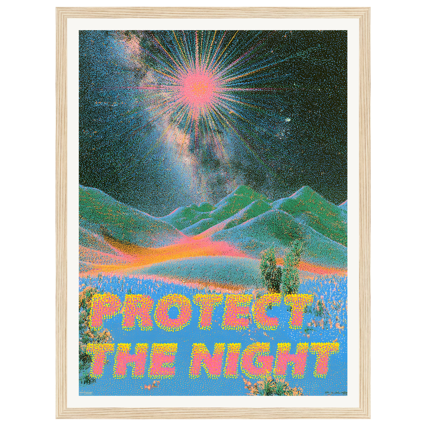 Northern Lights — s0_framed_wood