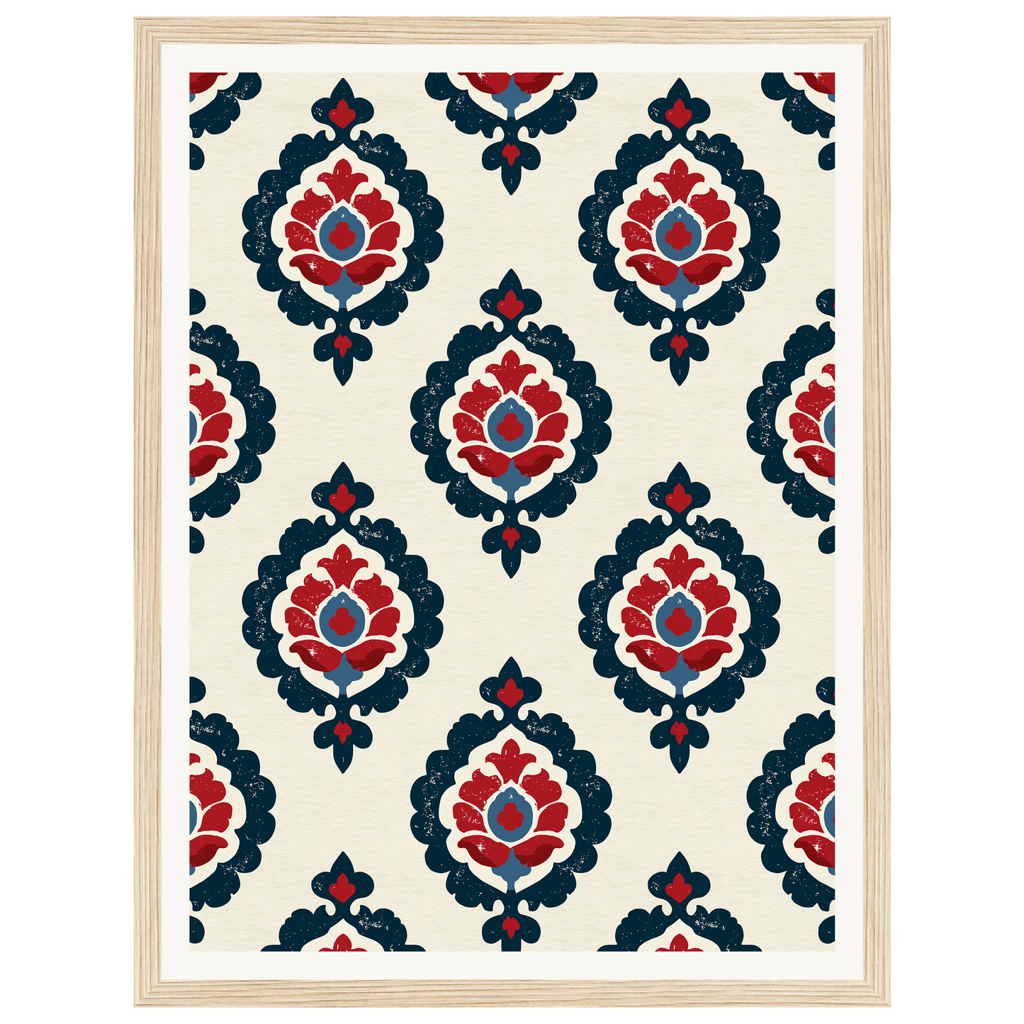 Royal Pattern — s0_framed_wood