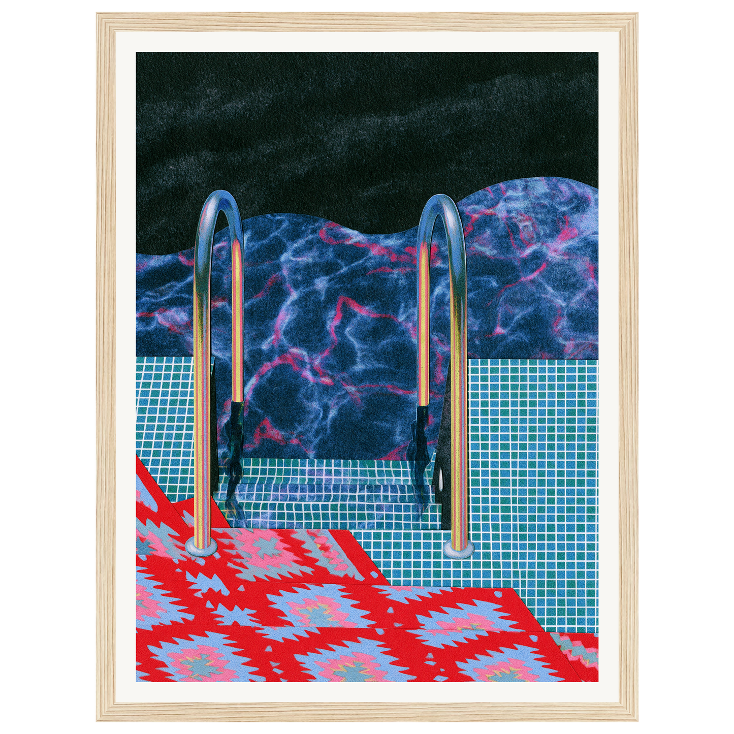 Summer Dip — s0_framed_wood