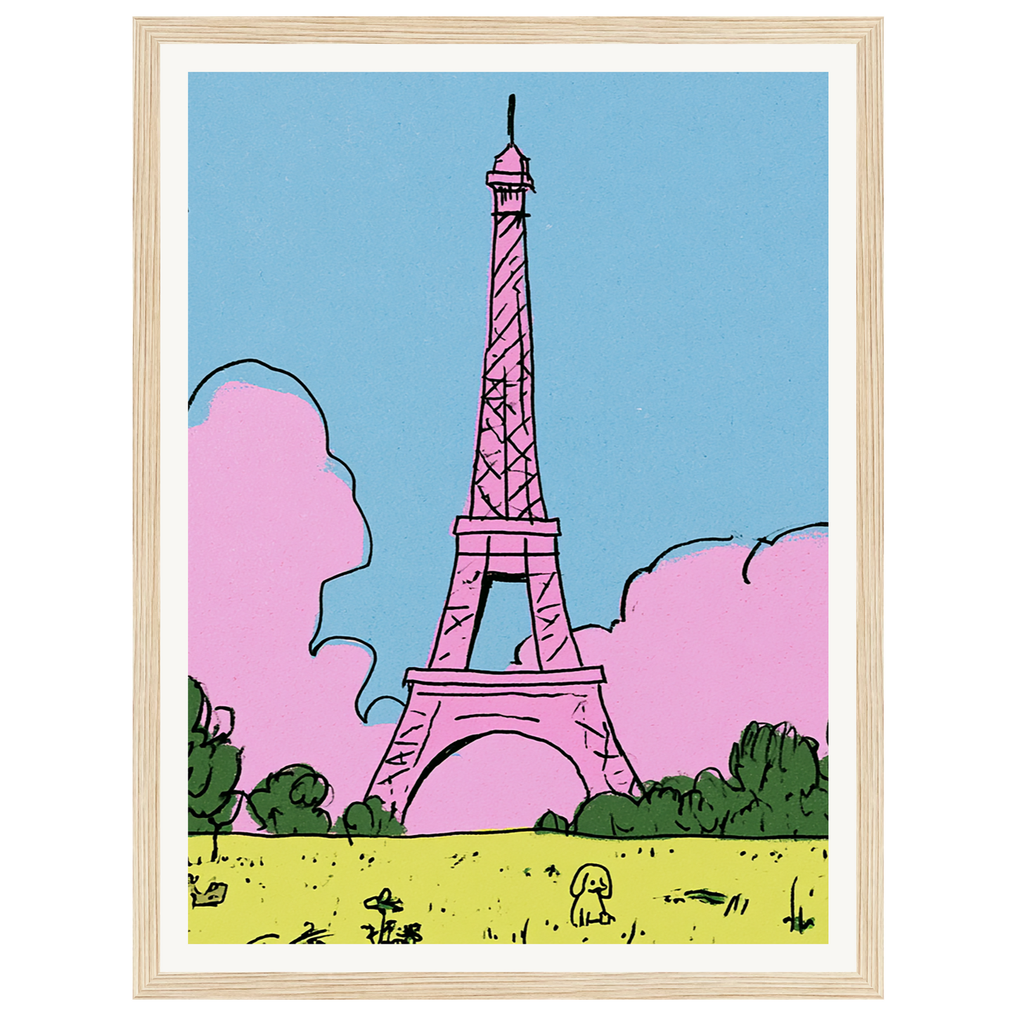 City Dream — s0_framed_wood