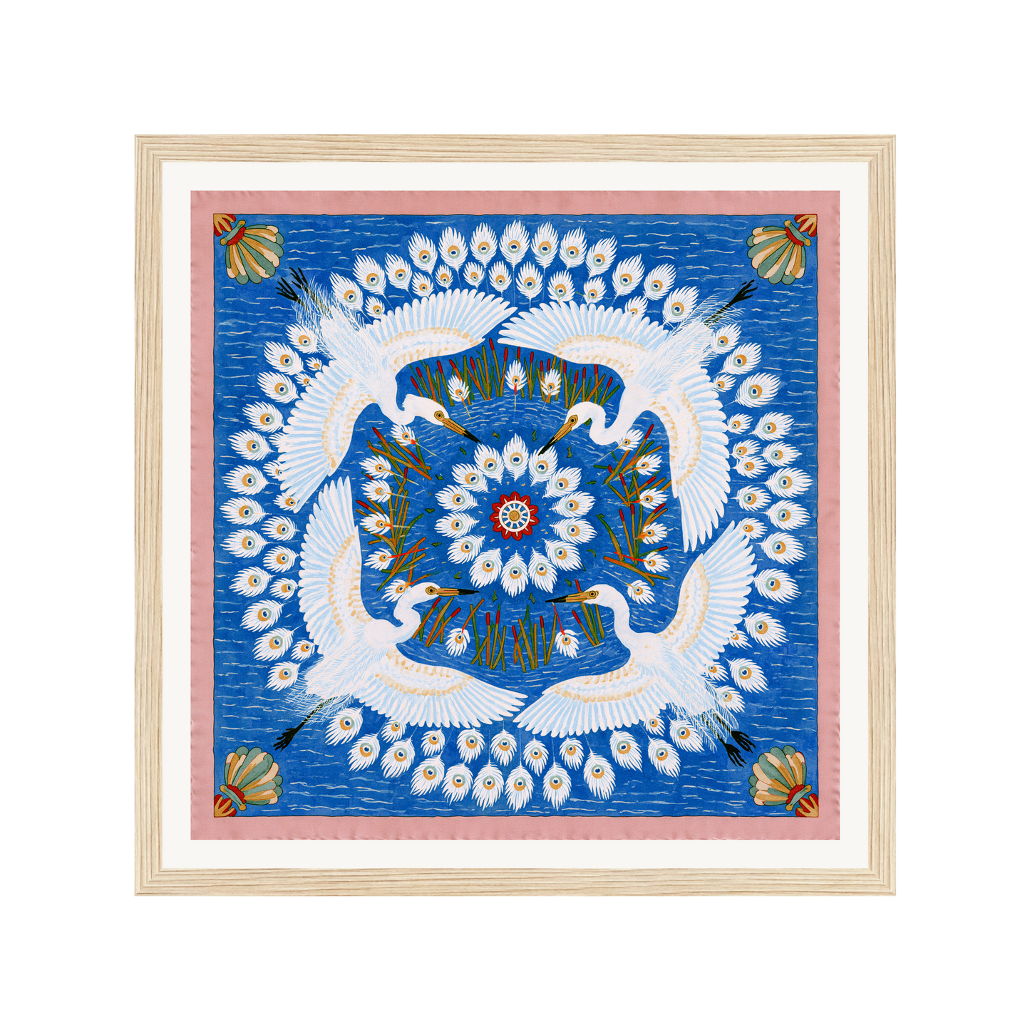 Royal Peacock — s0_framed_wood