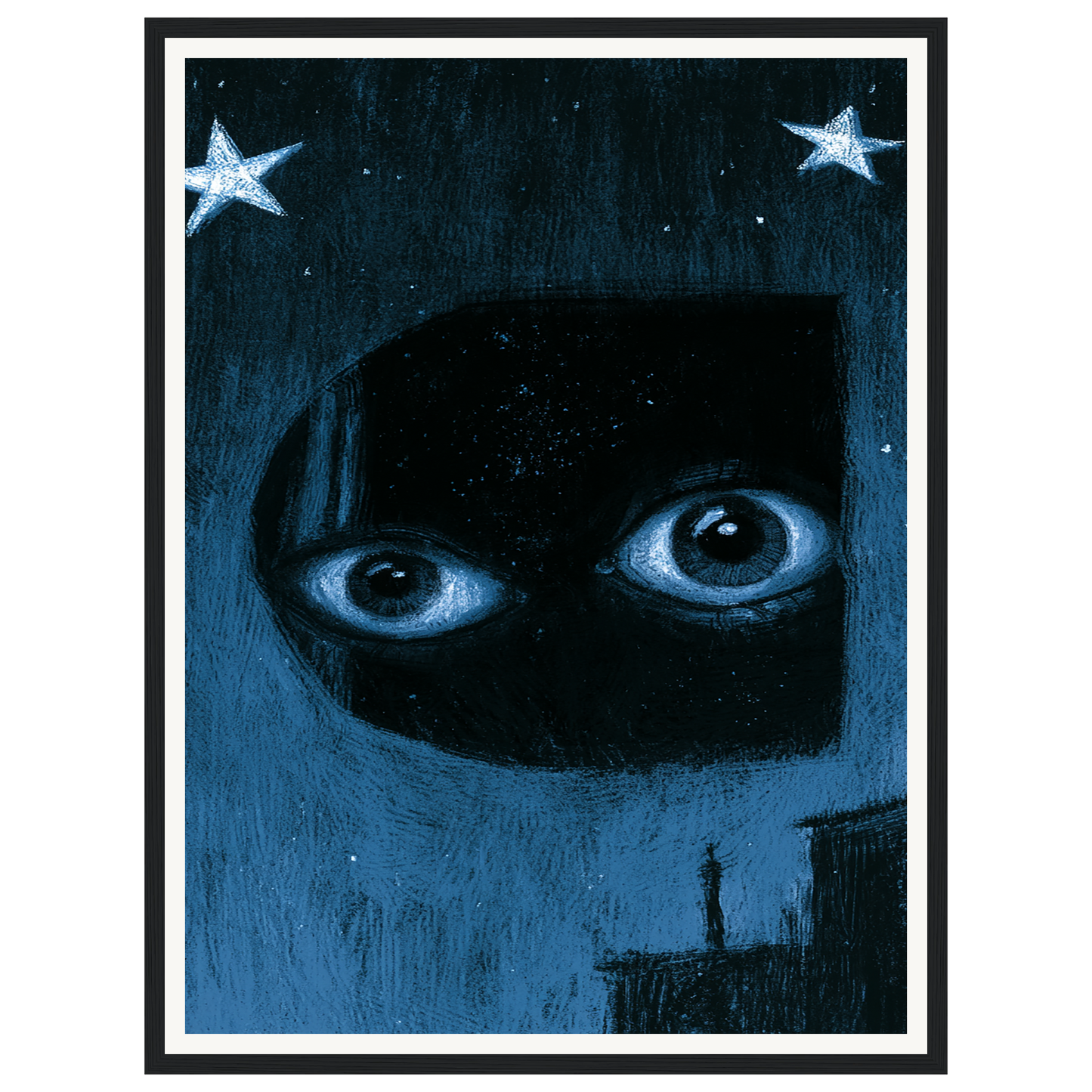 Quiet Watcher — s1_framed_black