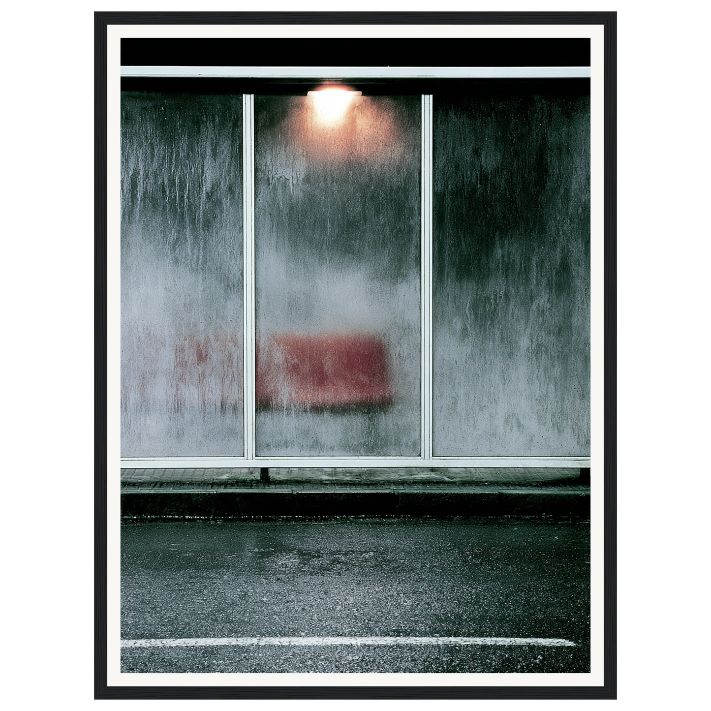 Rainy Window — s1_framed_black
