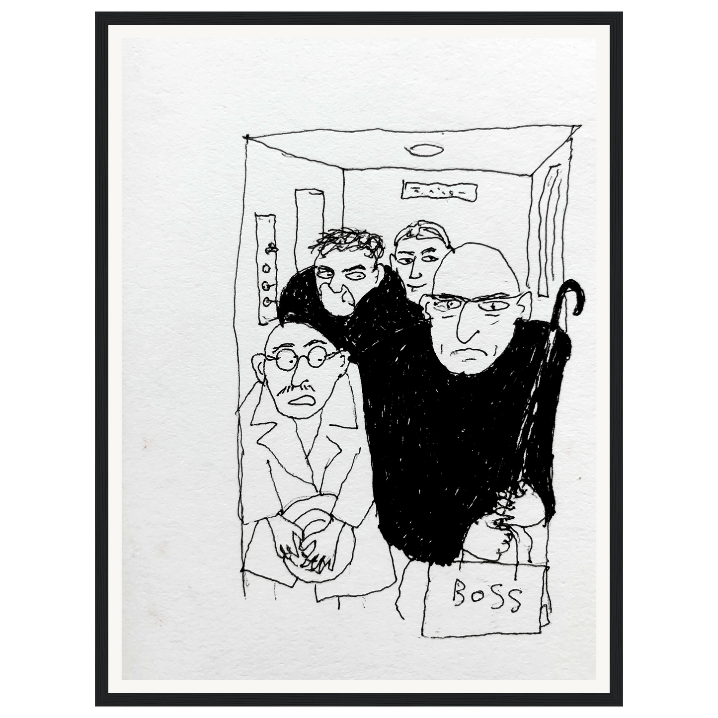 Office Life — s1_framed_black