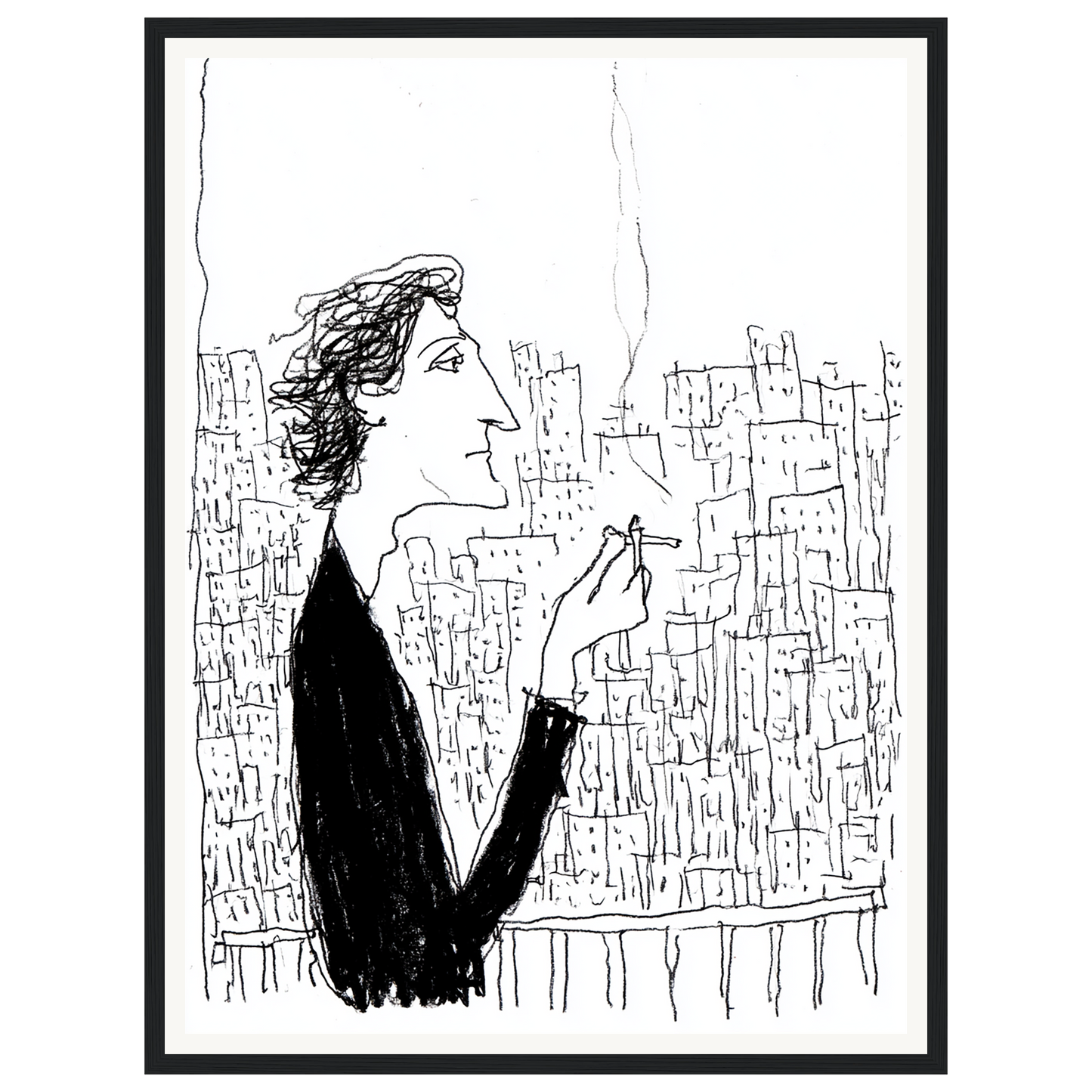 City Nights — s1_framed_black
