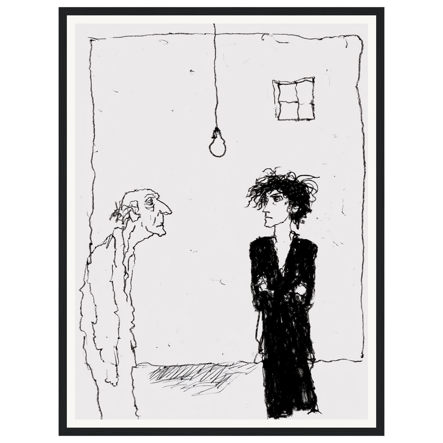 Quiet Thought — s1_framed_black