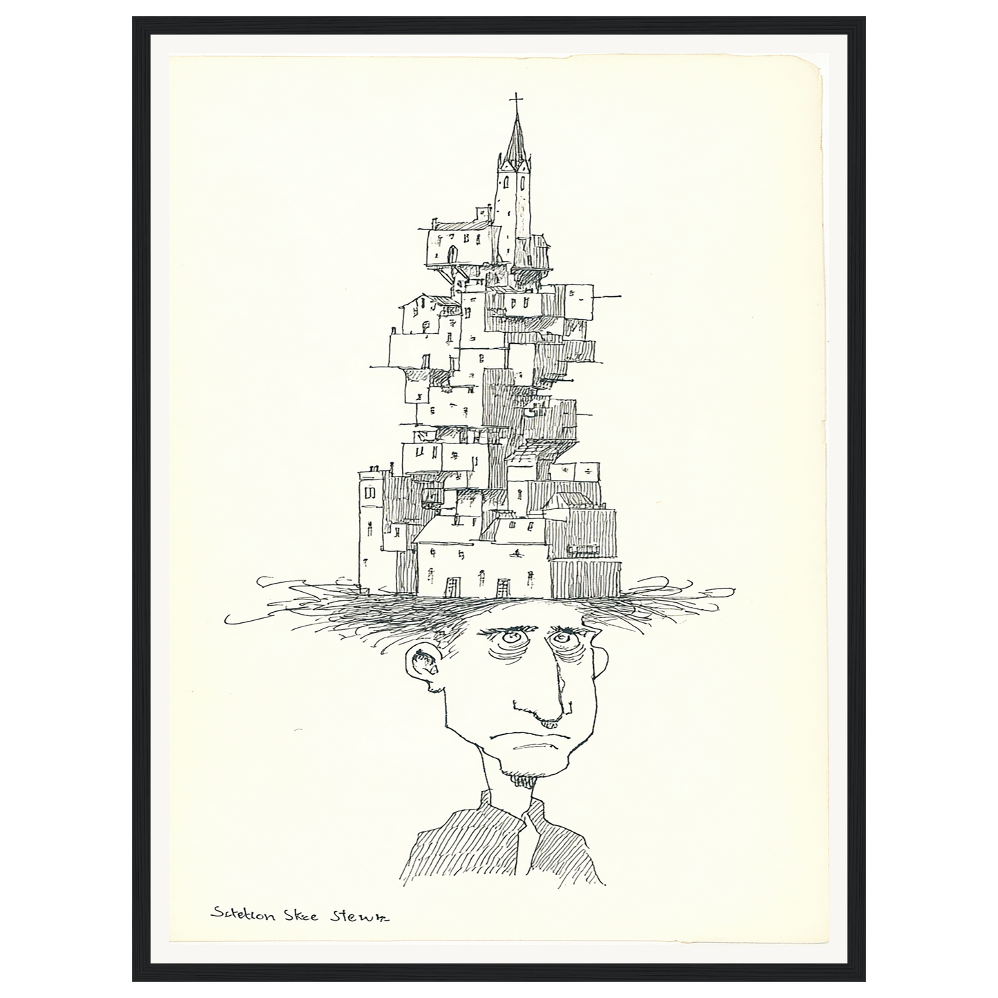 Idle Thoughts — s1_framed_black