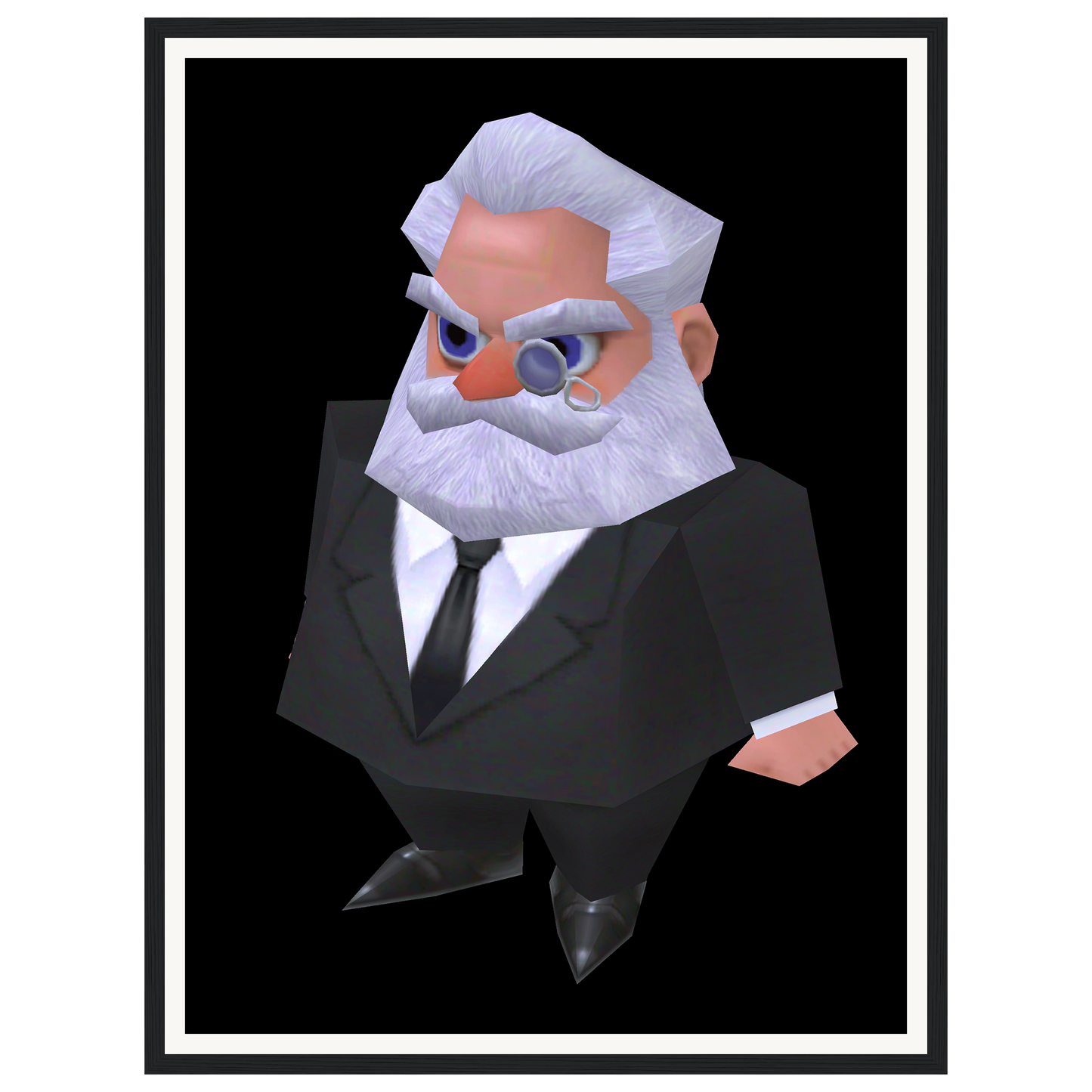 Old Professor — s1_framed_black