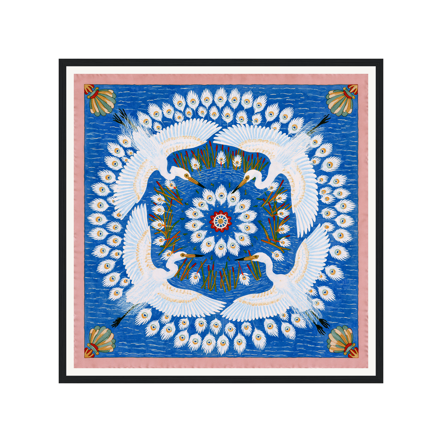 Royal Peacock — s1_framed_black