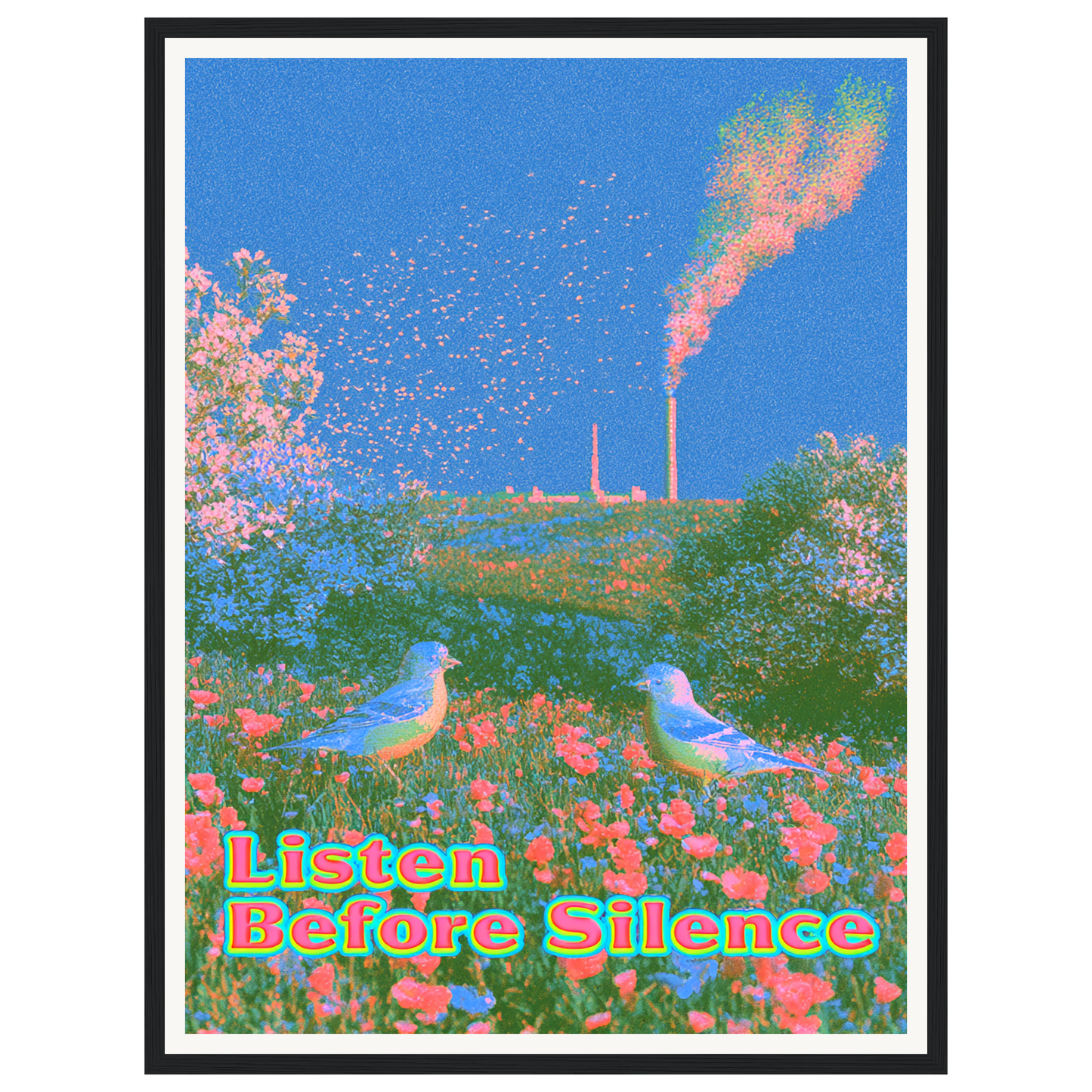 Quiet Bloom — s1_framed_black