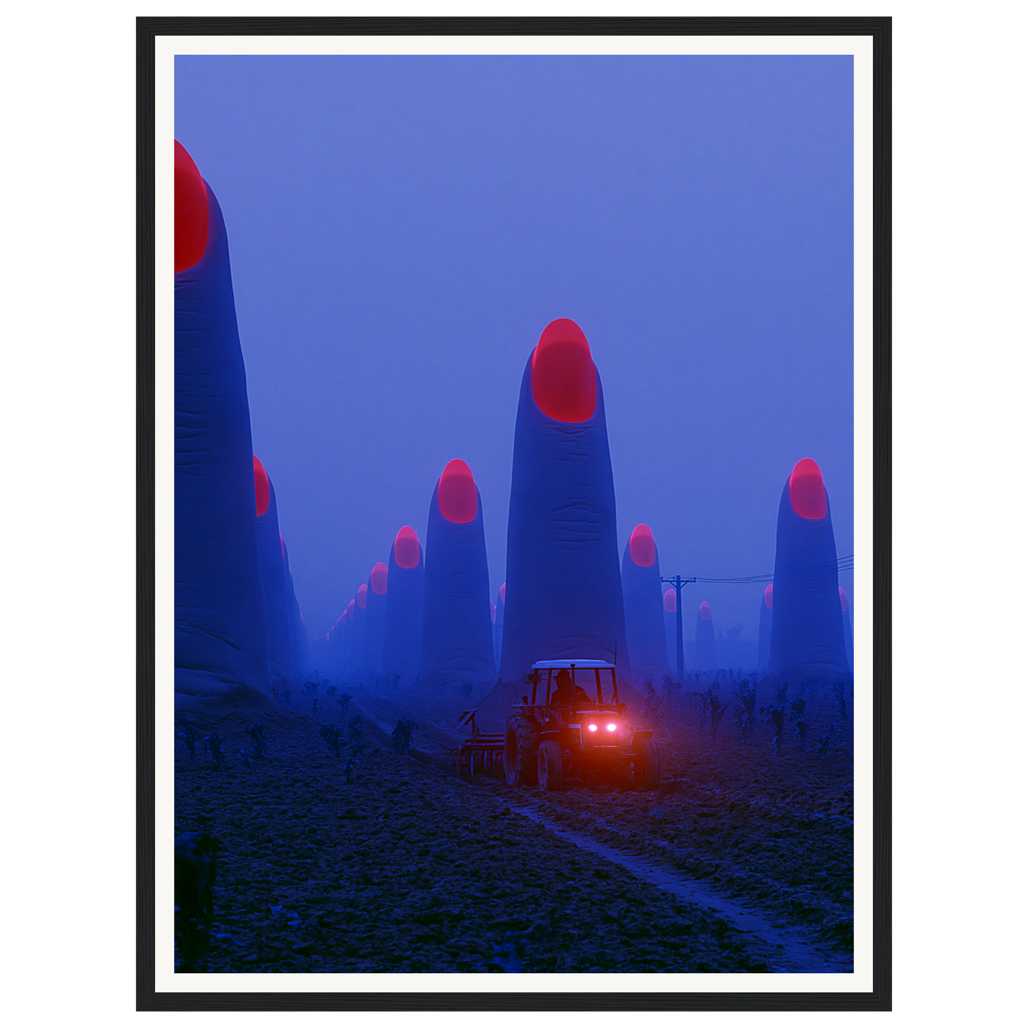 Foggy Trail — s1_framed_black
