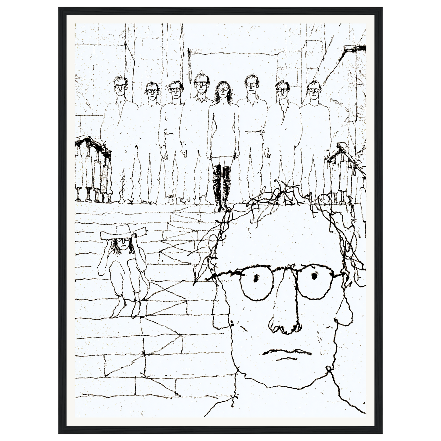 Familiar Faces — s1_framed_black