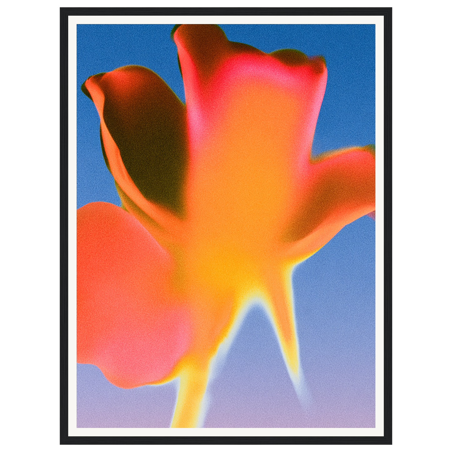 Sunset Glow — s1_framed_black