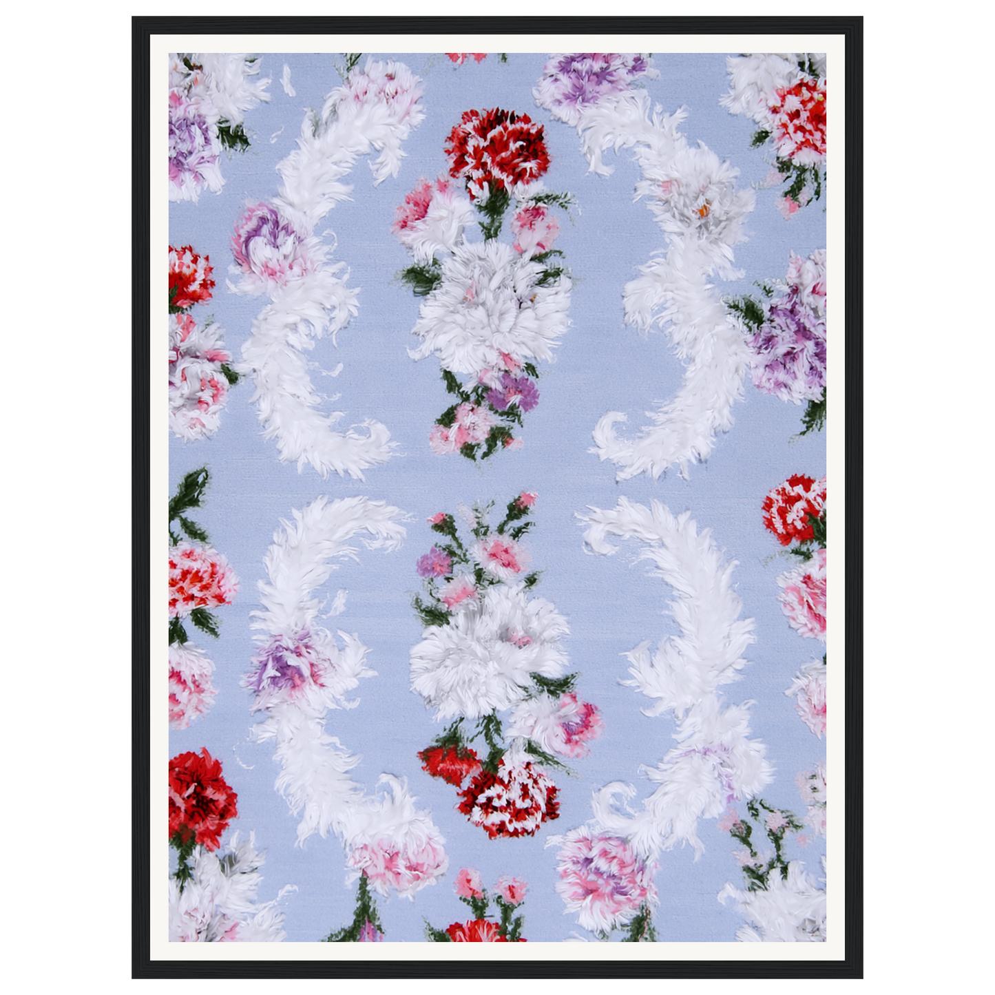 Vintage Wreath — s1_framed_black